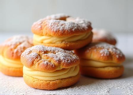 Verse amandel financiers, kleine batch productie